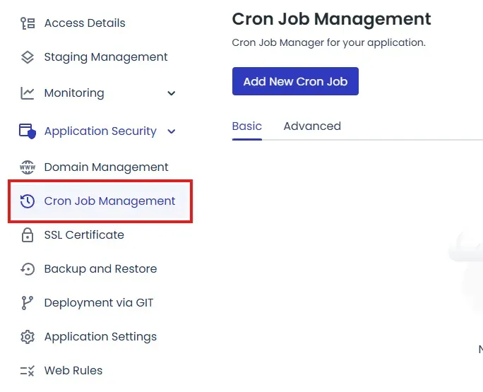 Cron Job Management